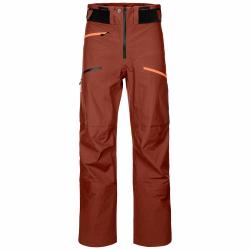 Nohavice Ortovox 3L Deep Shell Pants Men's Clay Orange